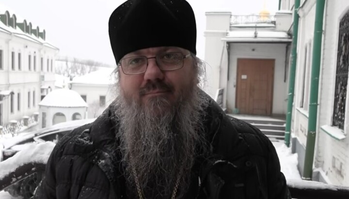 Епископ Ивано-Франковский и Коломыйский Никита (Сторожук). Фото: скриншот видео на Youtube-канале «Перший Козацький»