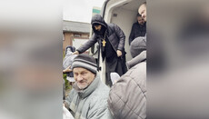 В Черновицкой епархии передали гумпомощь в детские дома и пациентам ПНИ
