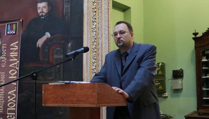 Заступник гендиректора заповідника «Києво-Печерська лавра» Костянтин Крайній. Фото: odnb.odessa.ua