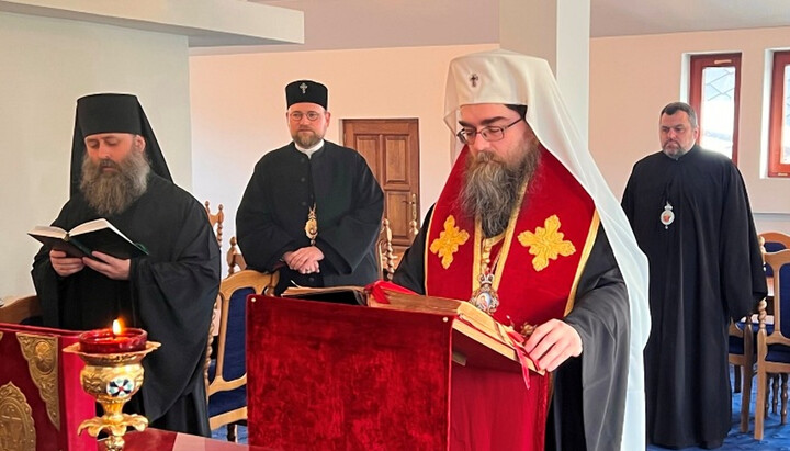 Архієпископ Прешовський, Митрополит Чеських земель і Словаччини Ростислав. Фото: orthodoxianewsagency.gr