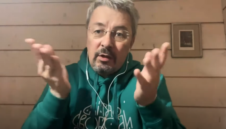 Олександру Ткаченку не повідомили про Собор УПЦ від 27 травня 2022 року. Фото: скріншот ютуб-каналу