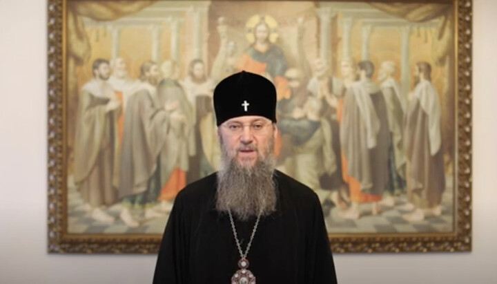 Управделами УПЦ, митрополит Антоний (Паканич). Фото: скриншот Youtube.com