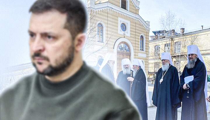 Зеленский проигнорировал Предстоятеля и членов Синода УПЦ. Фото: СПЖ