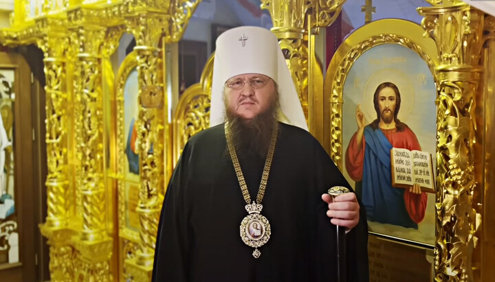Митрополит Черкасский и Каневский Феодосий (Снигирев). Фото: скриншот видео на YouTube-канале «Черкаський благовісник»