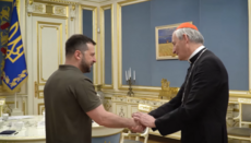 Зеленський зустрівся з переговірником Ватикану