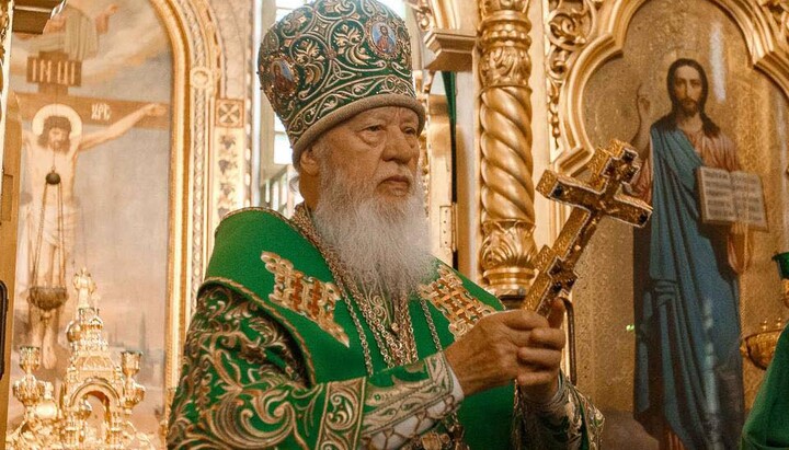 Митрополит Агафангел. Фото: сторінка Одеської єпархії у Фейсбуці