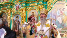 Предстоятель очолив літургію в Києво-Печерській лаврі