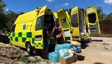 Социальный отдел УПЦ доставил гумпомощь в прифронтовую зону на Херсонщине