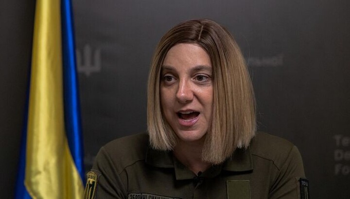 Лицо медиапроекта ВСУ для стран Запада Сара Эштон-Сирилло. Фото: ctrana.news