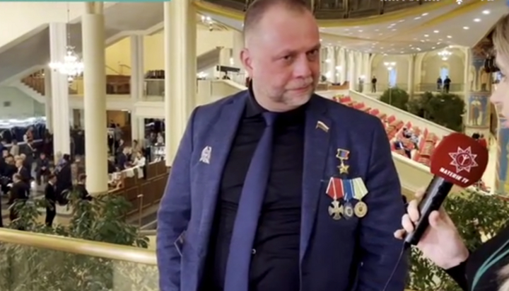Александр Бородай. Фото: скриншот ютуб-канала «Материк-ТВ»