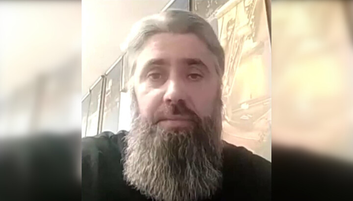 Протоієрей Георгій Прикордонний. Фото: скріншот відео Telegram-каналу «Дозор на