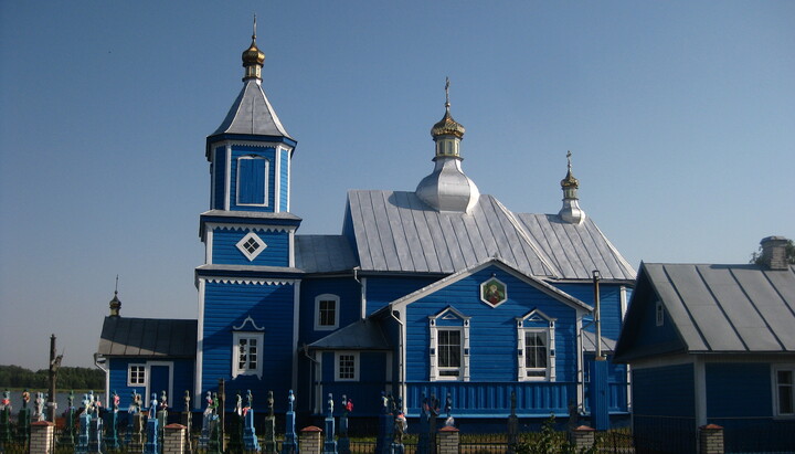 Храм в честь Казанской иконы Божией Матери в с. Пища. Фото: uk.wikipedia.org