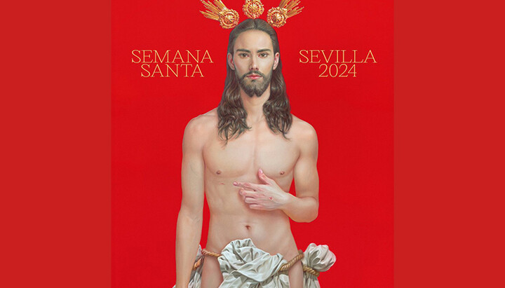 В Іспанії спричинив скандал постер Страсного тижня із зображенням Христа