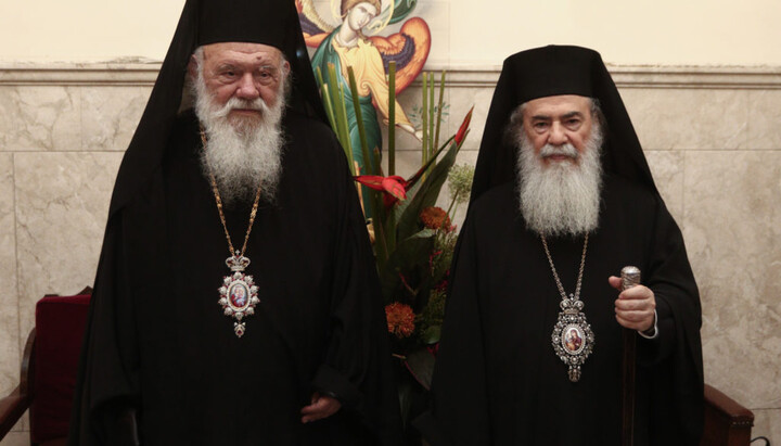 Патриарх Иерусалима и глава Церкви Эллады призвали остановить войну в Газе