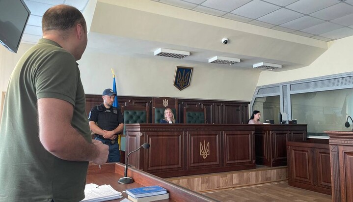 Суд по делу митрополита Феодосия. Фото: Суспильне