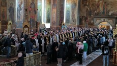 Представители ПЦУ провели «службу» в захваченном храме УПЦ в Черкассах