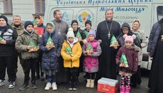 В Киевской епархии привезли гуманитарную помощь в прифронтовые районы