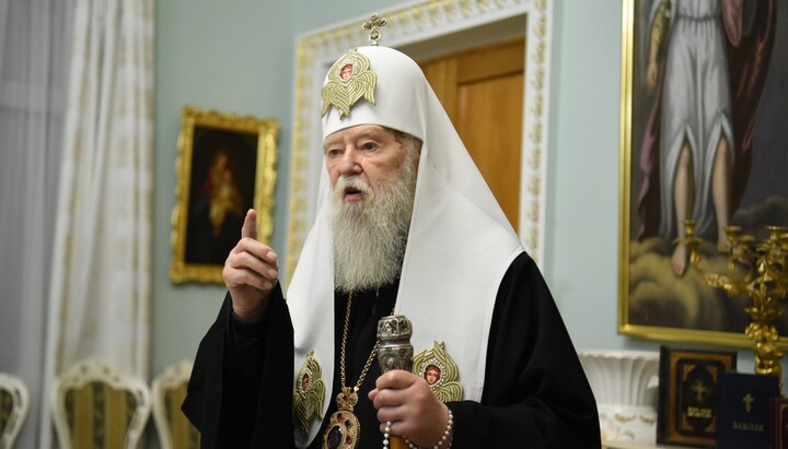 Філарет Денисенко. Фото: Фейсбук УПЦ КП