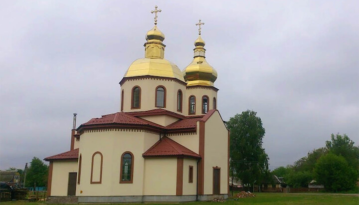 Храм у Шевченковому. Фото: ПЦУ