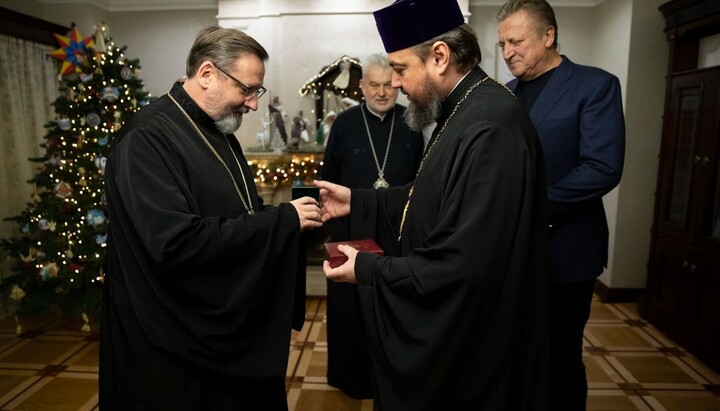 Святослав Шевчук і Олександр Драбинко. Фото: УГКЦ