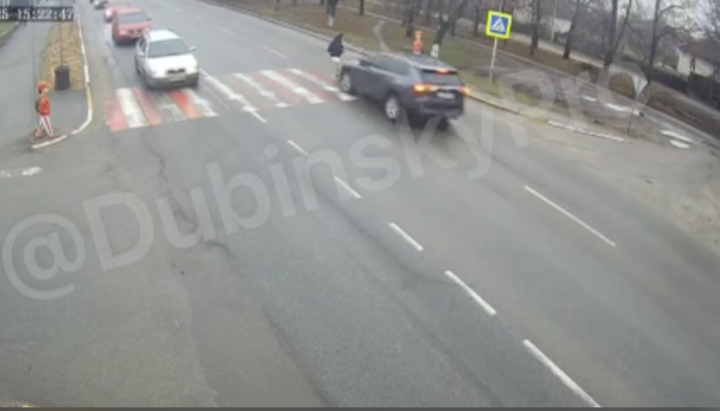 ДТП в Василькове. Фото: скриншот видео Дубинского