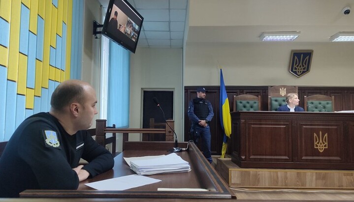 Засідання суду у справі митрополита Феодосія 29 січня 2025 року. Фото: suspilne