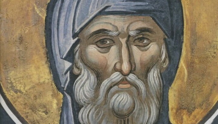 Антоній Великий. Фрагмент фрески. Фото: thesaintsbook.com