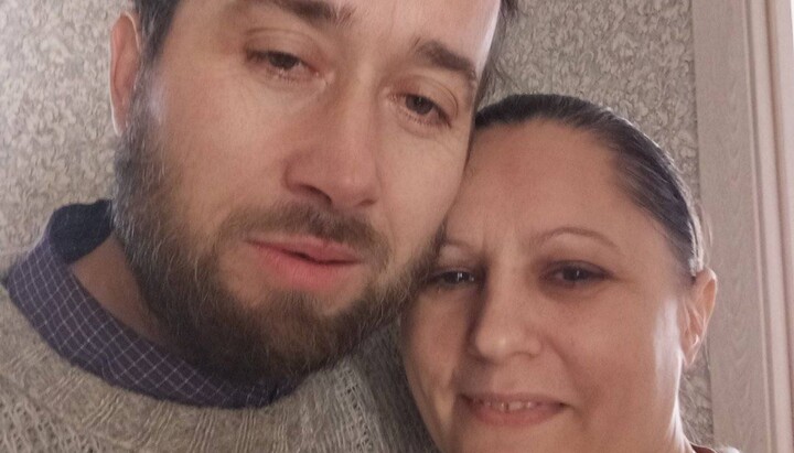 Священник Павло Кушнірчук та його матушка Наталія. Фото: Фейсбук Наталії Кушнірчук