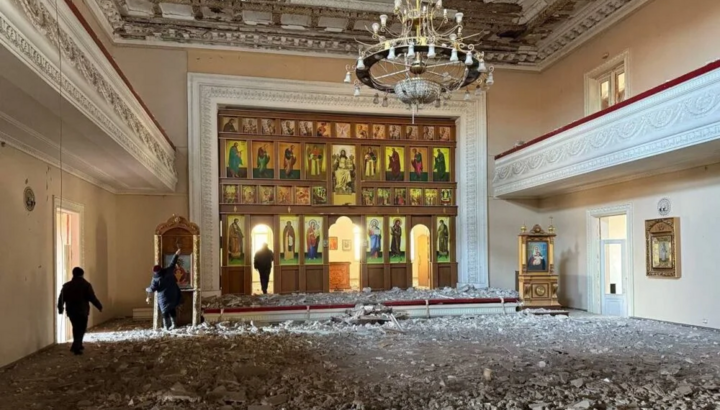 Храм УПЦ в ім'я святого першомученика і архідиякона Стефана у Кривому Розі. Фото: Телеканал D1