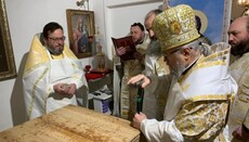 У місті Сквира митрополит Августин освятив новий боковий вівтар у храмі УПЦ