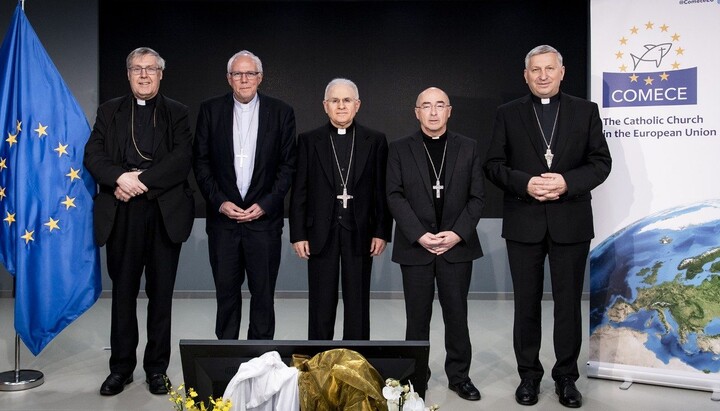 Керівництво Ради єпископських конференцій Європейського союзу. Фото: vatican news