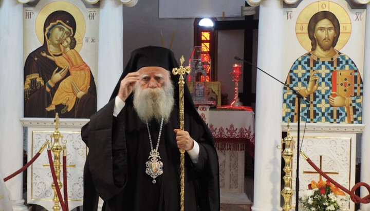 Митрополит Кифірський и Антикифірський Серафим. Фото: orthodoxianewsagency