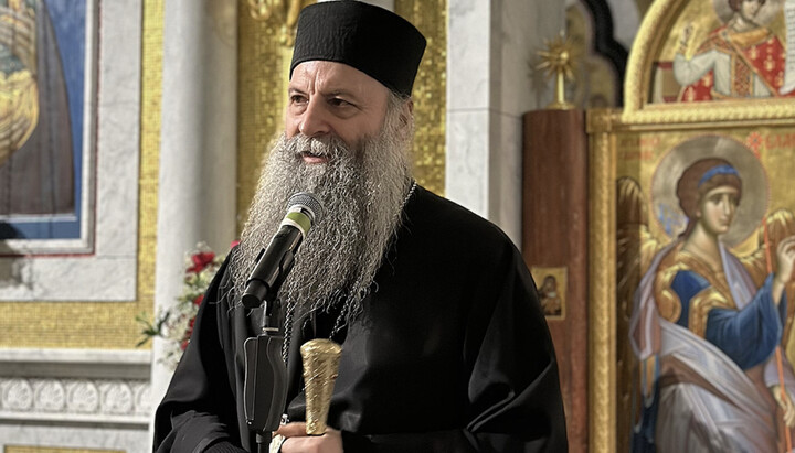 Patriarch Porfirije. Photo: spc.rs
