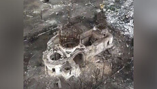 В УПЦ показали разрушенные храмы Донбасса