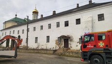 У Кременці на території відібраного в УПЦ собору сталася пожежа
