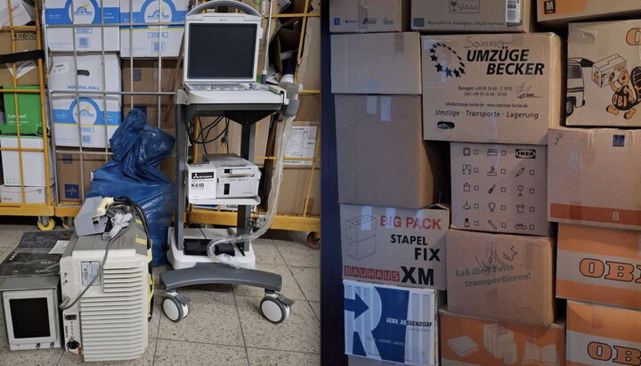 UOC parish in Cologne sends aid to hospital and orphanages in Ukraine