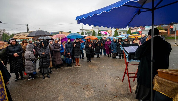 “St Mary’s standing” in Korsun-Shevchenkivskyi. Photo: Cherkasy Eparchy