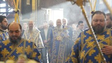 Блаженніший звершив утреню з акафістом Богородиці в Києво-Печерській лаврі