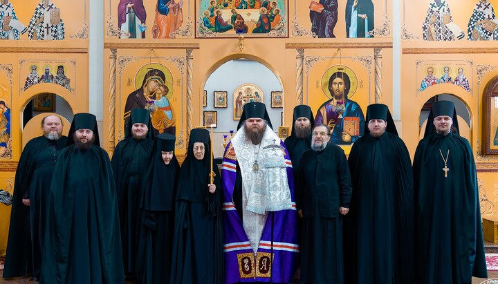 Новопострижена монахиня Агнія. Фото: КДАіС