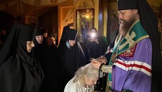 В Теплодарському жіночому монастирі здійснили монаший постриг