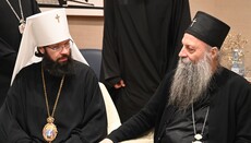 Патріарх Сербський Порфирій прибув до Москви