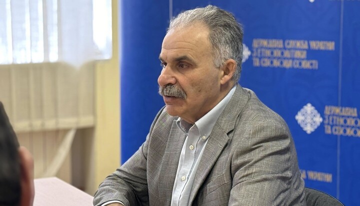 Viktor Yelensky, the head of Ukraine’s State Service for Ethnopolitics and Freedom of Conscience