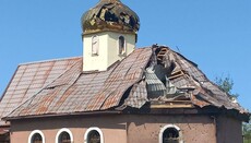 В селі Довга Балка від обстрілів постраждав храм УПЦ