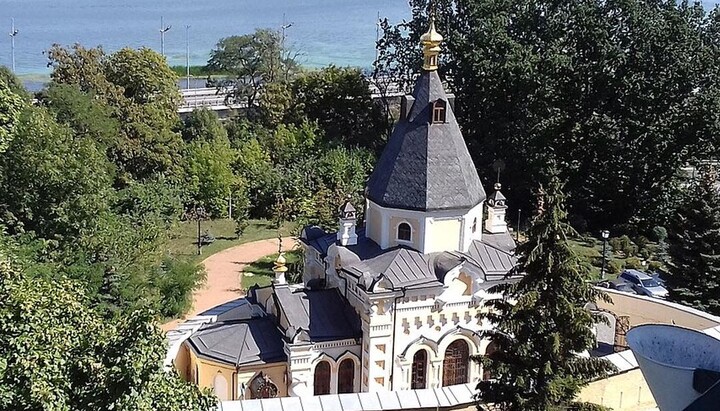 Лаврський храм «Живоносного джерела» після захоплення владою. Фото: ПЦУ