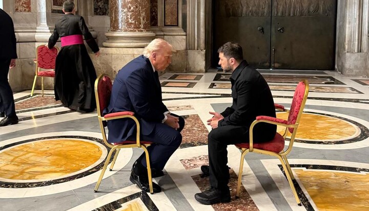 Дональд Трамп і Володимир Зеленський. Фото: Телеграм-канал Зеленського