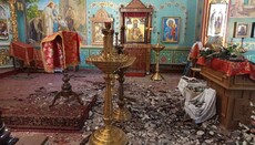 В Шостці в результаті російського обстрілу постраждав храм УПЦ