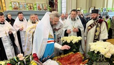 В Сумах митрополит Євлогій відспівав загиблого військового священника УПЦ