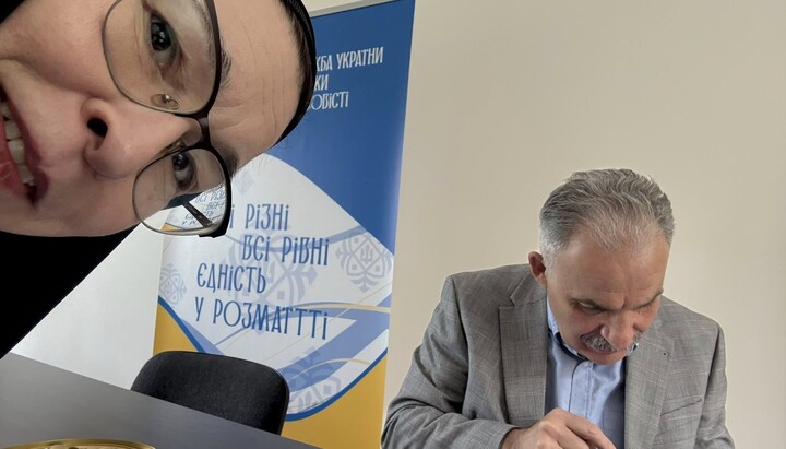 Васса Ларіна та Віктор Єленський. Фото: Ларіна