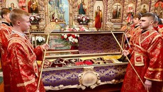 У єпархії УПЦ вшанували пам'ять святителя Іларіона Полтавського