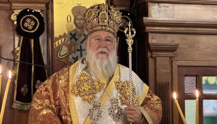 Митрополит Нектарий. Фото: romfea.gr